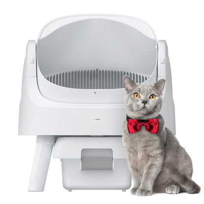 Automatic Open Lid Cat Litter Box