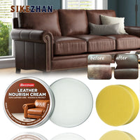 Ultimate Colorless & Odorless Leather Nourishing Cream | Invisible Protection & Deep Conditioning for Luxurious Sofas