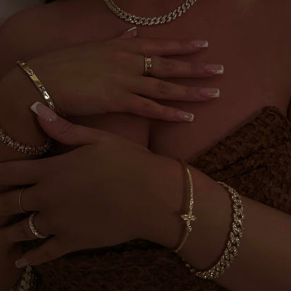 LOUISA BANGLE - GOLD