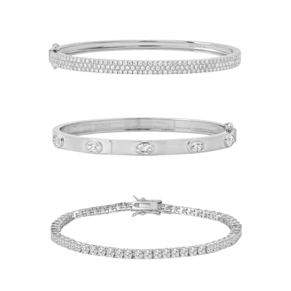 DÉJÀ, DOLCE & TYRA SET - SILVER